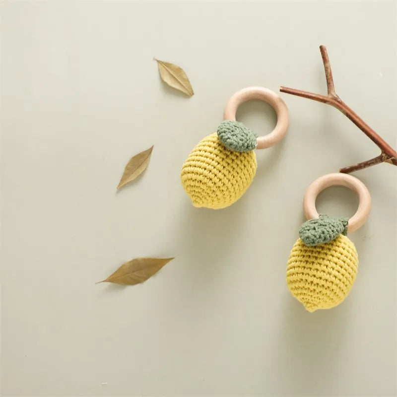 Lemo Tune Crochet Rattle Teether