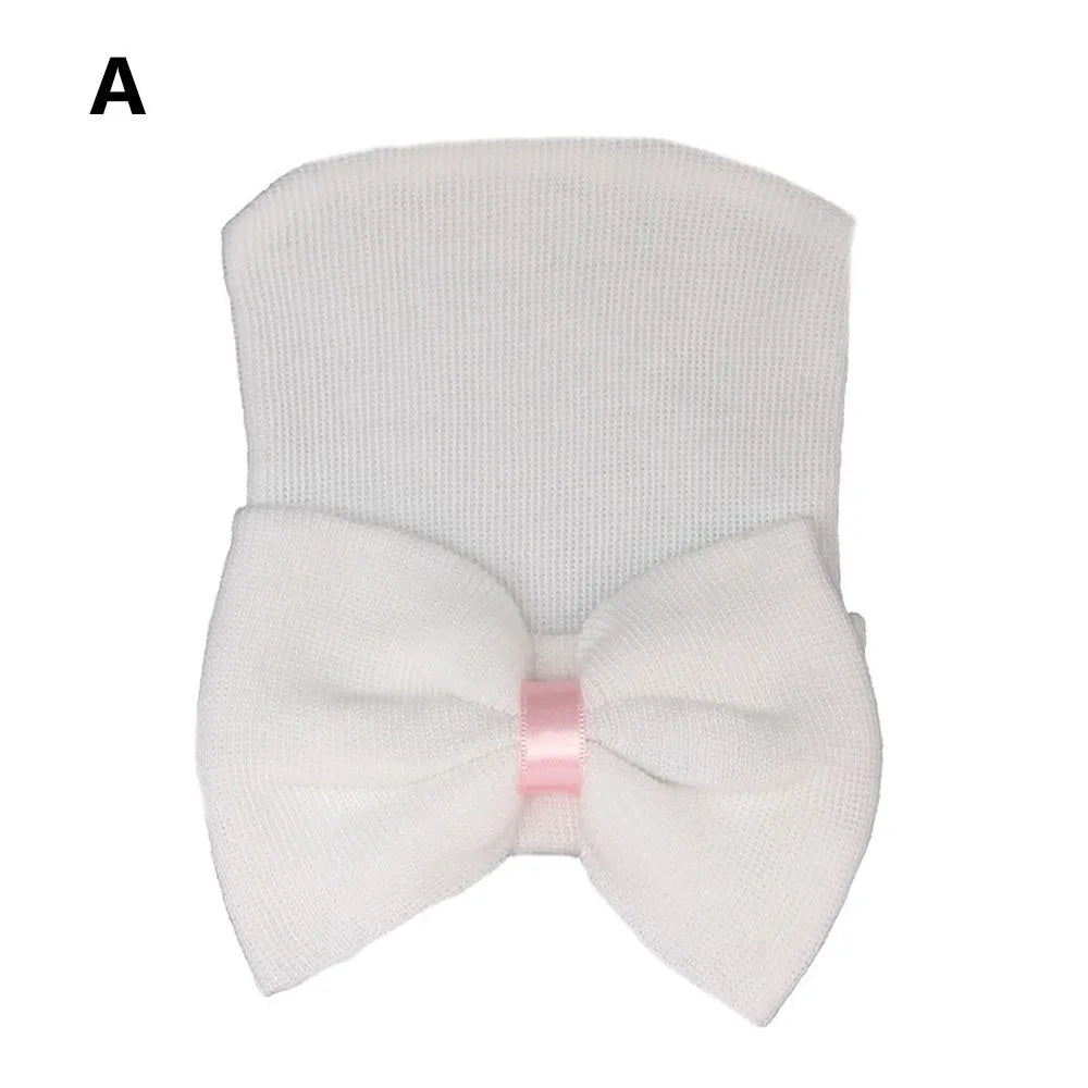 Newborn Hospital Hat with Bow