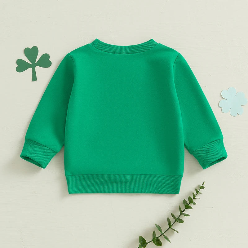 St. Patrick's Day Kids Shamrock Hoodie