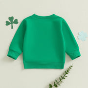 St. Patrick's Day Kids Shamrock Hoodie