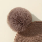 Stylish Baby Knitted Pom-Pom Beanie