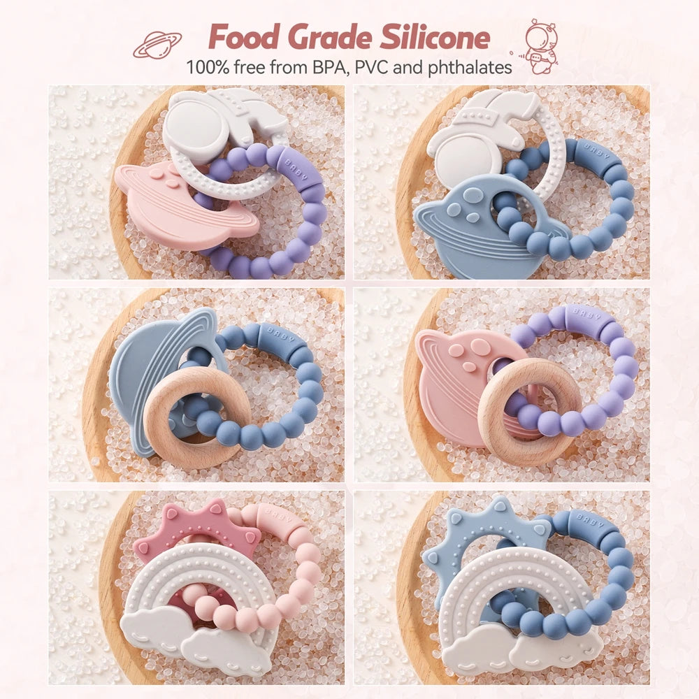 Orbit Bite Planet Teether Ring