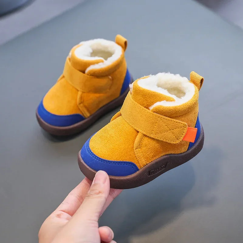 Warm Plush Toddler Shoes for Boys & Girls
