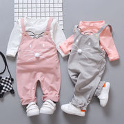 Girls' Trousers & Long Sleeve Top Set