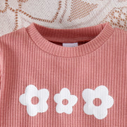 Baby Girls' Printed Top & Pants Set