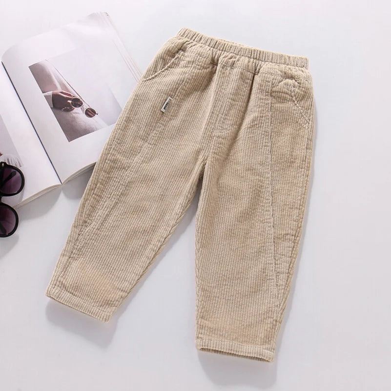 Boys' Plush Casual Pants