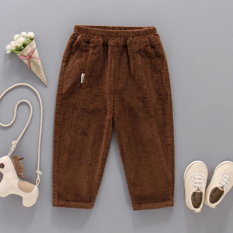 Boys' Plush Casual Pants
