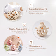 Chickie Chew Hollow Teether Rattle