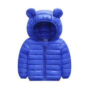 Cute Kids' Hooded Down Jacket