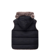 Kids' Hooded Down Vest