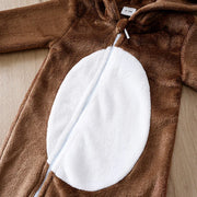 Adorable Bear-Themed Winter Baby Romper
