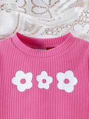 Baby Girls' Printed Top & Pants Set