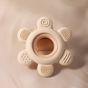 Bloom Bite Wooden Flower Teether