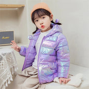 Kids' Hooded Lightweight Down Jacket