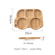 Nibble Nest Silicone & Wood Feeding Set