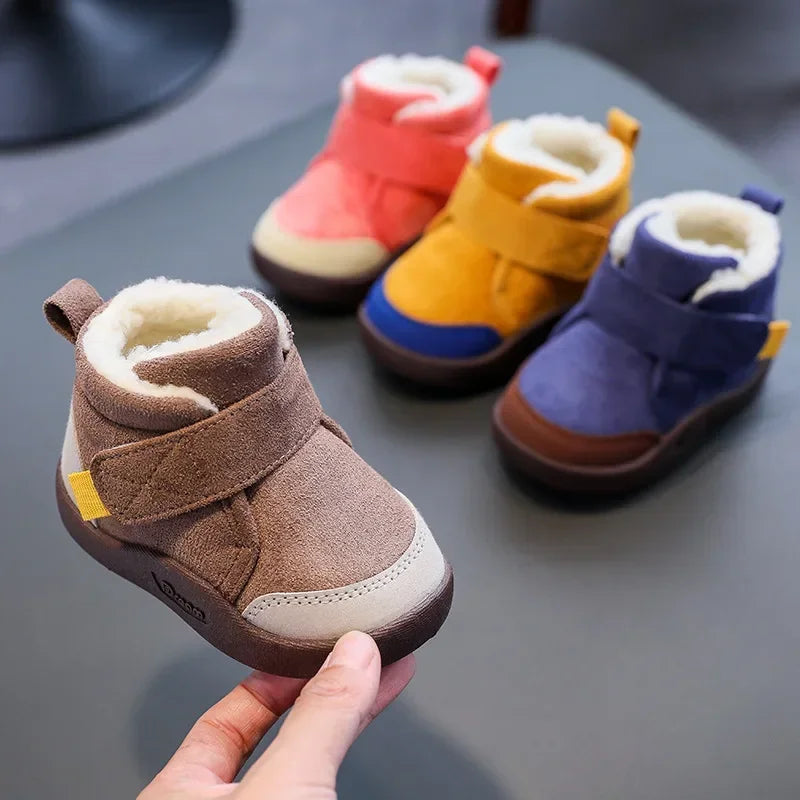 Warm Plush Toddler Shoes for Boys & Girls