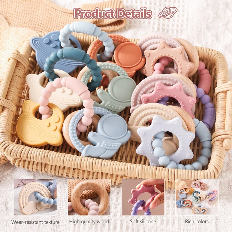Orbit Bite Planet Teether Ring
