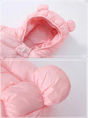 Cute Kids' Hooded Down Jacket