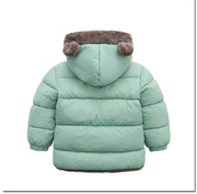Lamb Wool & Velvet Thick Coat for Kids