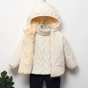 Lamb Wool & Velvet Thick Coat for Kids