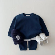 Baby Clothing Sets for Spring & Autumn Loose Tracksuit Pullovers