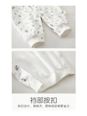 AYNIGIELL Baby Clothes Spring Autumn Pure Cotton Underwear Newborn Onesie Romper Long Sleeve Loungewear Outfit Bodysuit