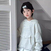 Casual Loose Cotton Hooded Pullover