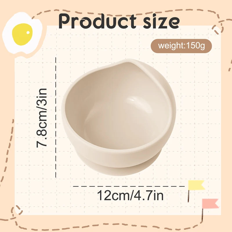 Dino Plate Suction Dish