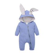 Hooded Long-Sleeve Jumpsuit