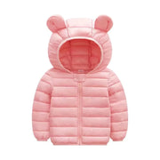 Cute Kids' Hooded Down Jacket