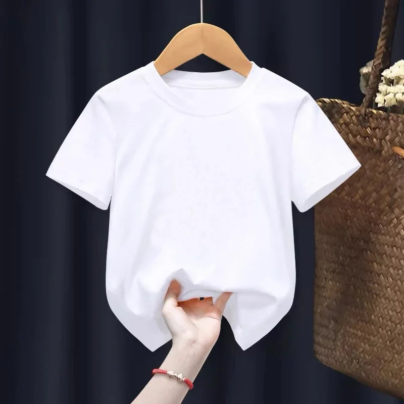 Cartoon Print Classic O-Neck Short Sleeve Tee