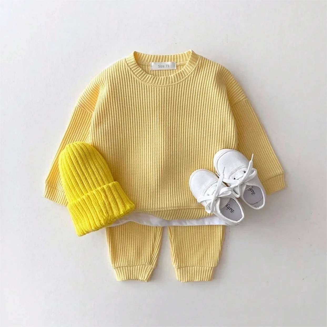 Baby Clothing Sets for Spring & Autumn Loose Tracksuit Pullovers