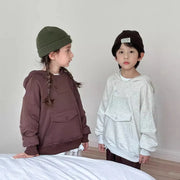 Casual Loose Cotton Hooded Pullover