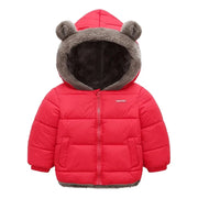 Lamb Wool & Velvet Thick Coat for Kids