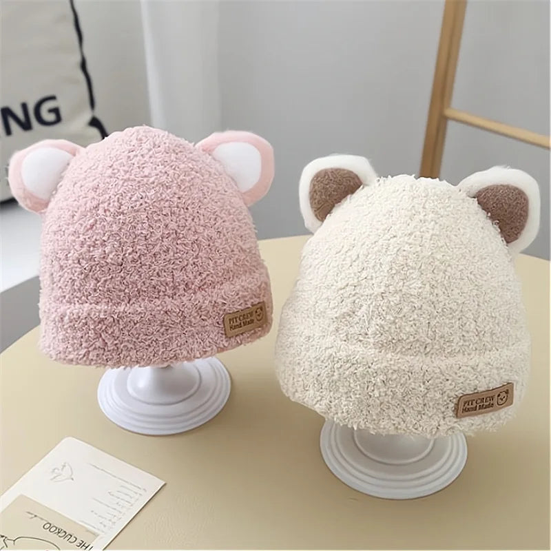 Baby Boy Bear Beanie – Windproof