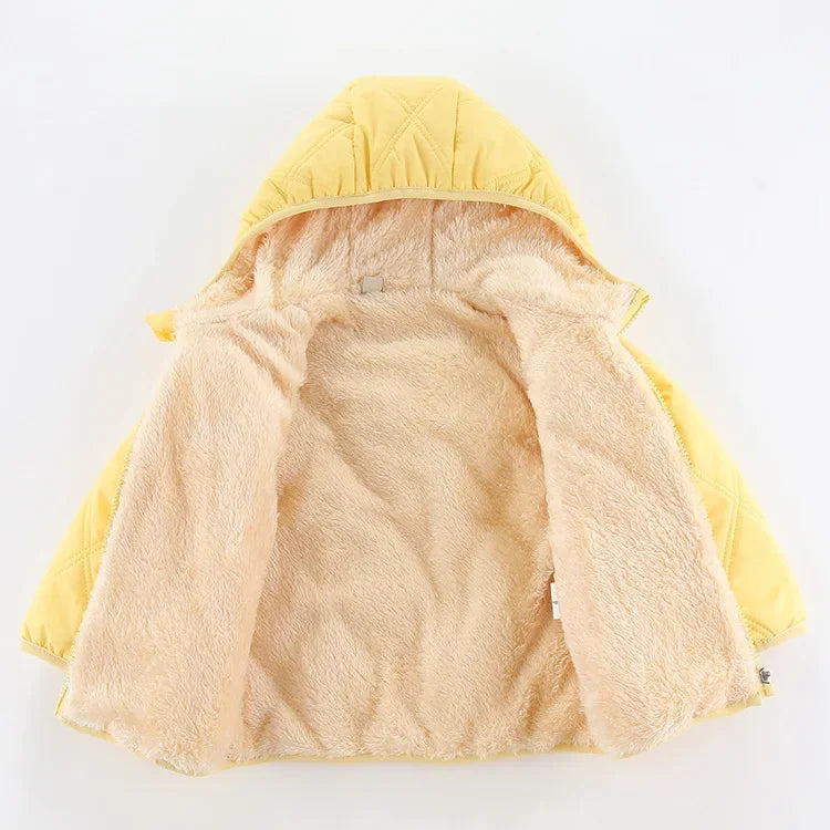 Kids Winter Hooded Jacket