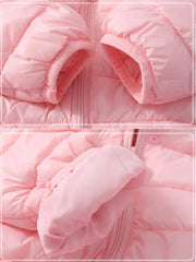 Cute Kids' Hooded Down Jacket