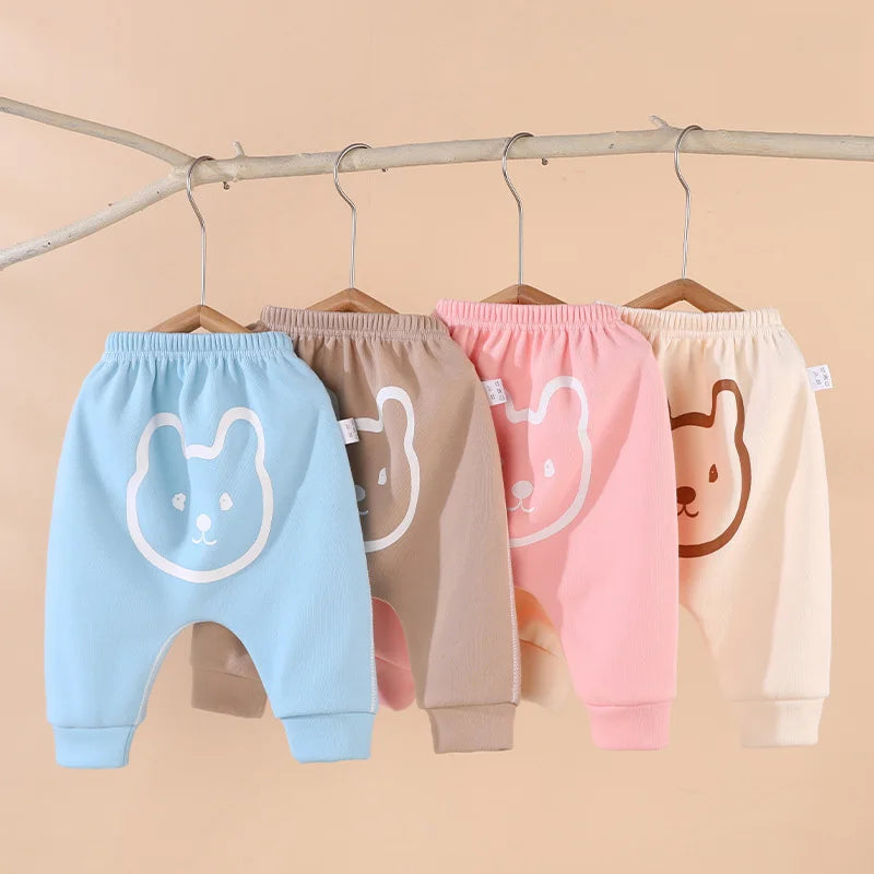 Autumn Winter Baby Girl Fleece Jogger Pants