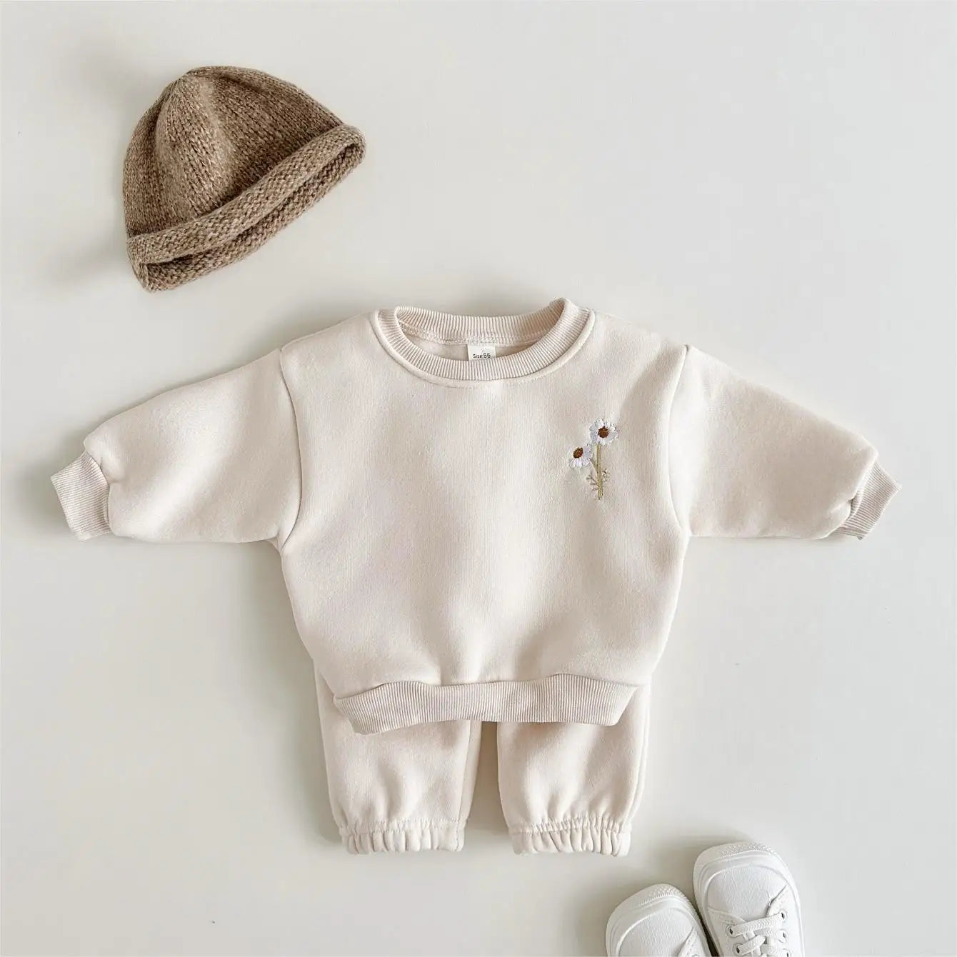 Baby Fleece Sweatshirt & Jogger Set