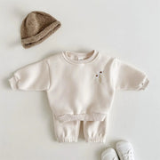 Baby Fleece Sweatshirt & Jogger Set