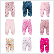 3-Pack Newborn Cotton Footed Pants
