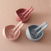 Sili Stay Suction Feeding Bowl Set