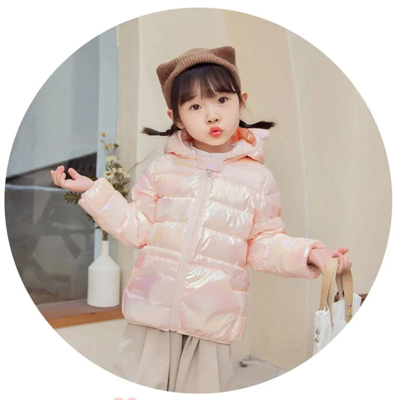 Kids' Hooded Lightweight Down Jacket