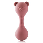 Bear Beat Silicone Teether Rattle