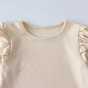 Long Sleeve Top & Brown Pants Set