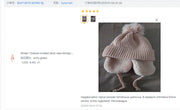 Winter Baby Pompom Beanie Hat