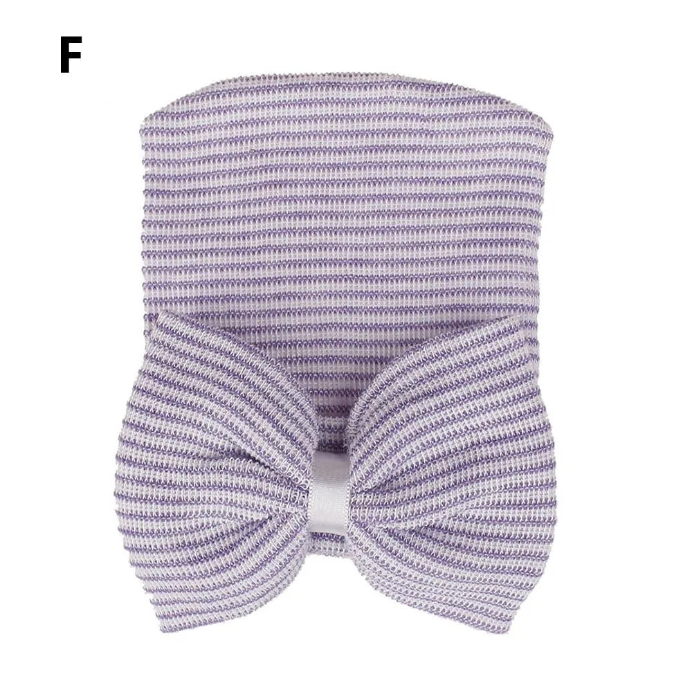 Newborn Hospital Hat with Bow