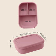 Tidy Bites Silicone Lunch Plate