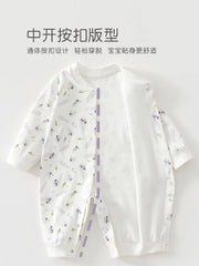 AYNIGIELL Baby Clothes Spring Autumn Pure Cotton Underwear Newborn Onesie Romper Long Sleeve Loungewear Outfit Bodysuit