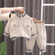 Kids' Corduroy Jacket & Pants Set